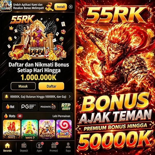 55RK - 55rk agen slot online terpercaya di Indonesia dengan slot gacor hari ini terbaik dari slot88 di tahun 2026 ini.
