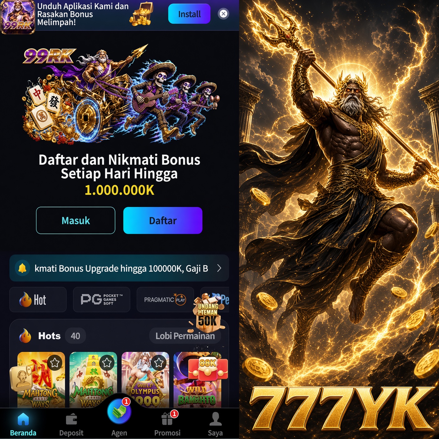 777YK - 777yk Permainan Slot Online